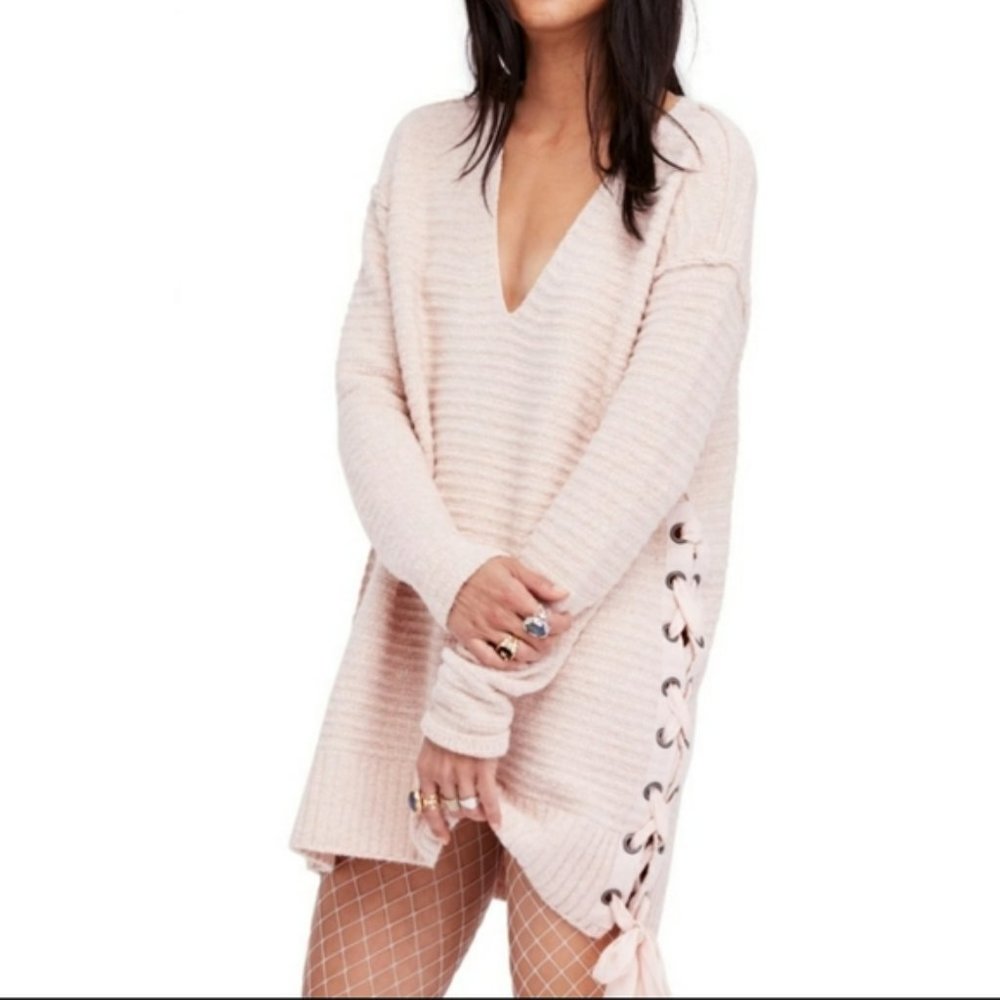 Free People Long Sweater